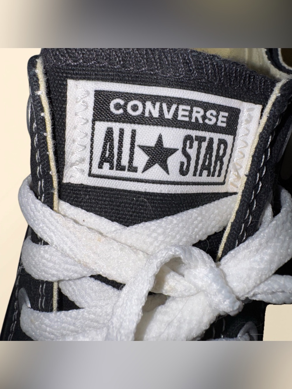 Converse Chuck Taylor All Star Low Top Black Unisex M8.5 W10.5 Canvas Sneakers - Picture 8 of 13